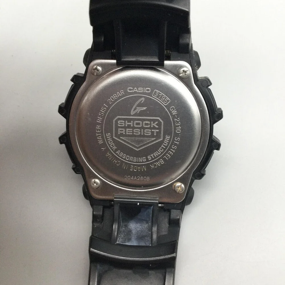 Casio G-Shock 3195 GW-2310 Mens Watch 41mm Digital Solar Atomic NO BACKLIGHT
